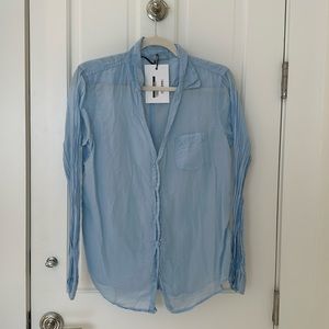CP Shades light blue button down shirt; size small; NEVER WORN